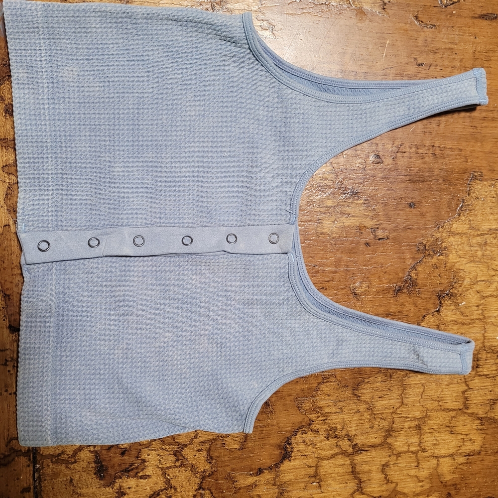 Aeropostale Light Blue Seamless Tank